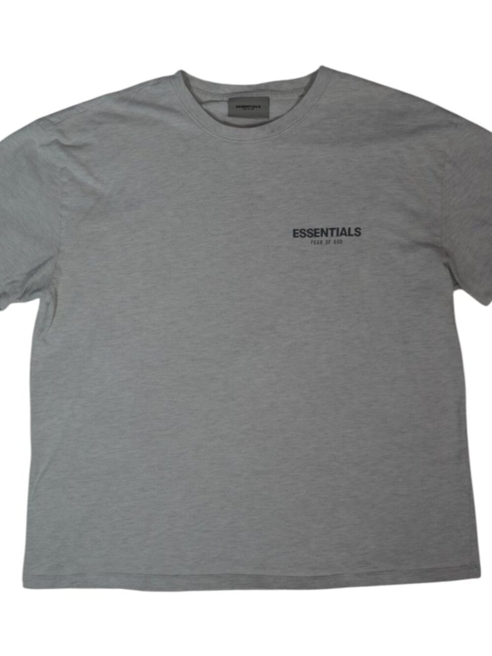 Cream Fear of God Essentials Shirt